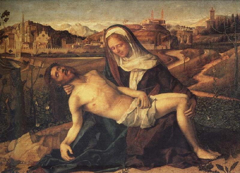 Gentile Bellini Pieta oil painting image